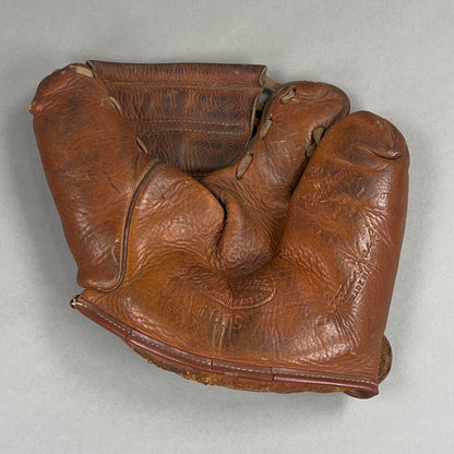1940's JC Higgins $1619 8" Right Hand Thrower Vintage Baseball Glove
