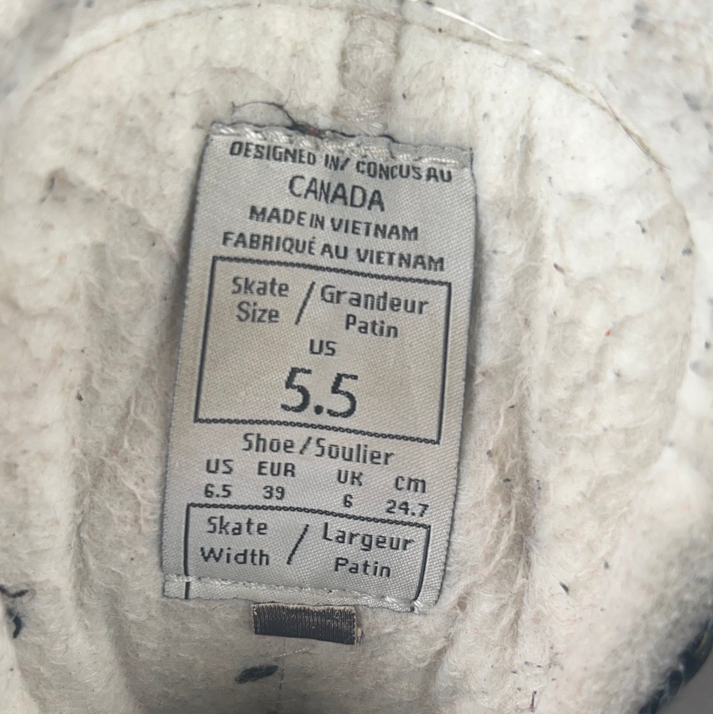 CCM Tacks 9090 Size 5.5 Intermediate Hockey Skates