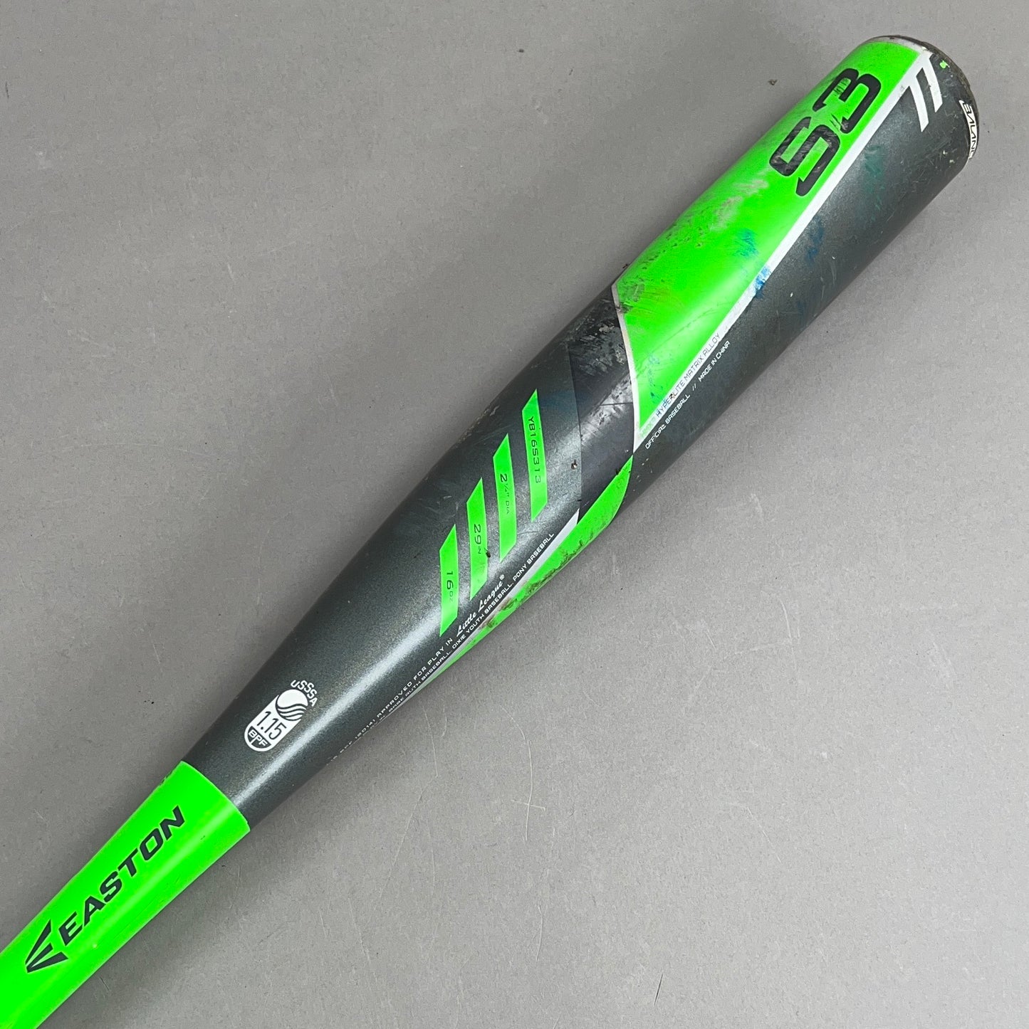 Easton S3 29/16 (-13) USSSA Baseball Bat