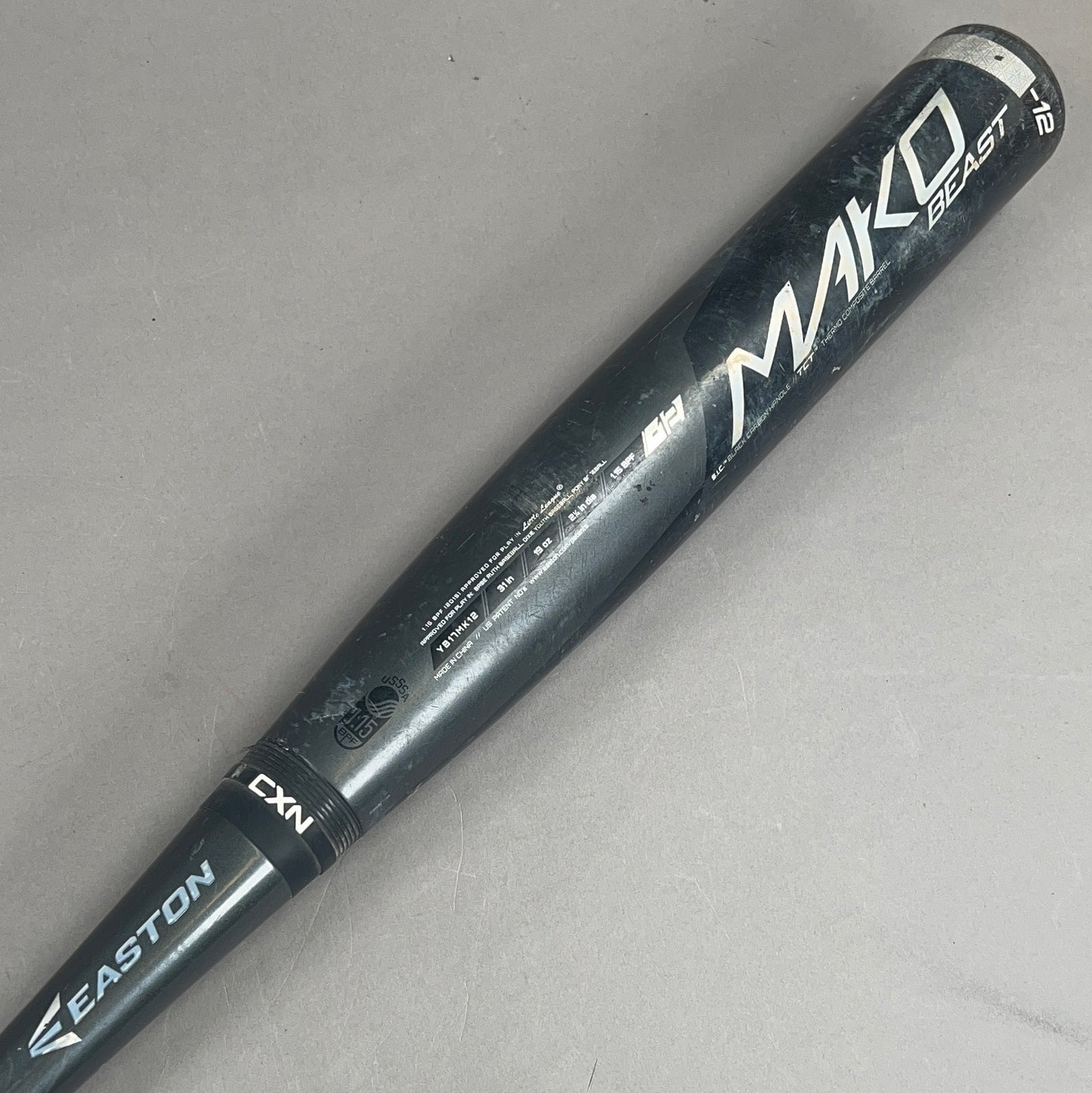 Easton Mako Beast 31/19 (-12) BBCOR Baseball Bat