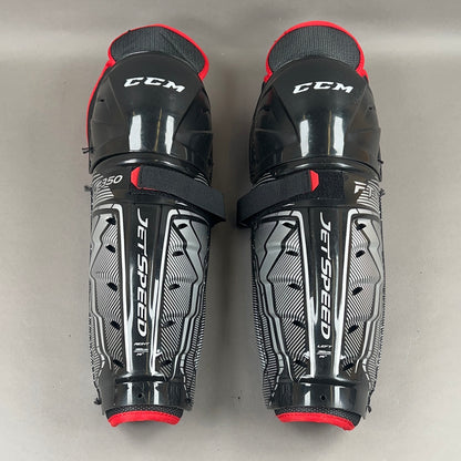CCM Jetspeed FT350 Intermediate 14" Hockey Shin Guards