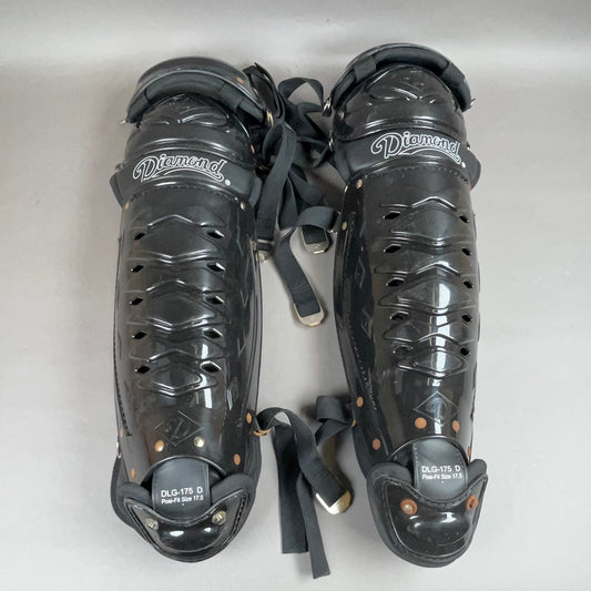 Diamond DLG-175 D Senior 17.5" Catchers Shin Guards