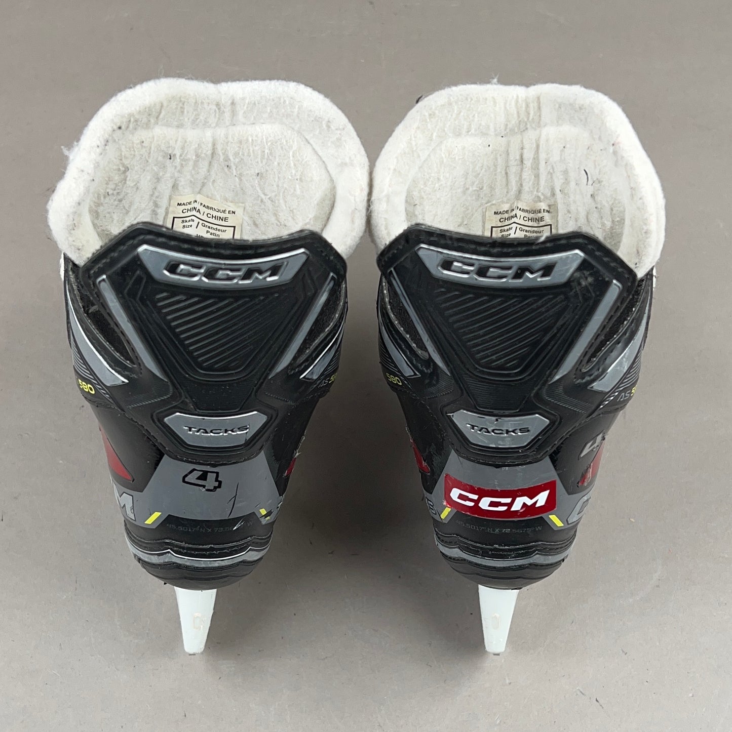 CCM Tacks AS 580 Size 11Y Youth Hockey Skates
