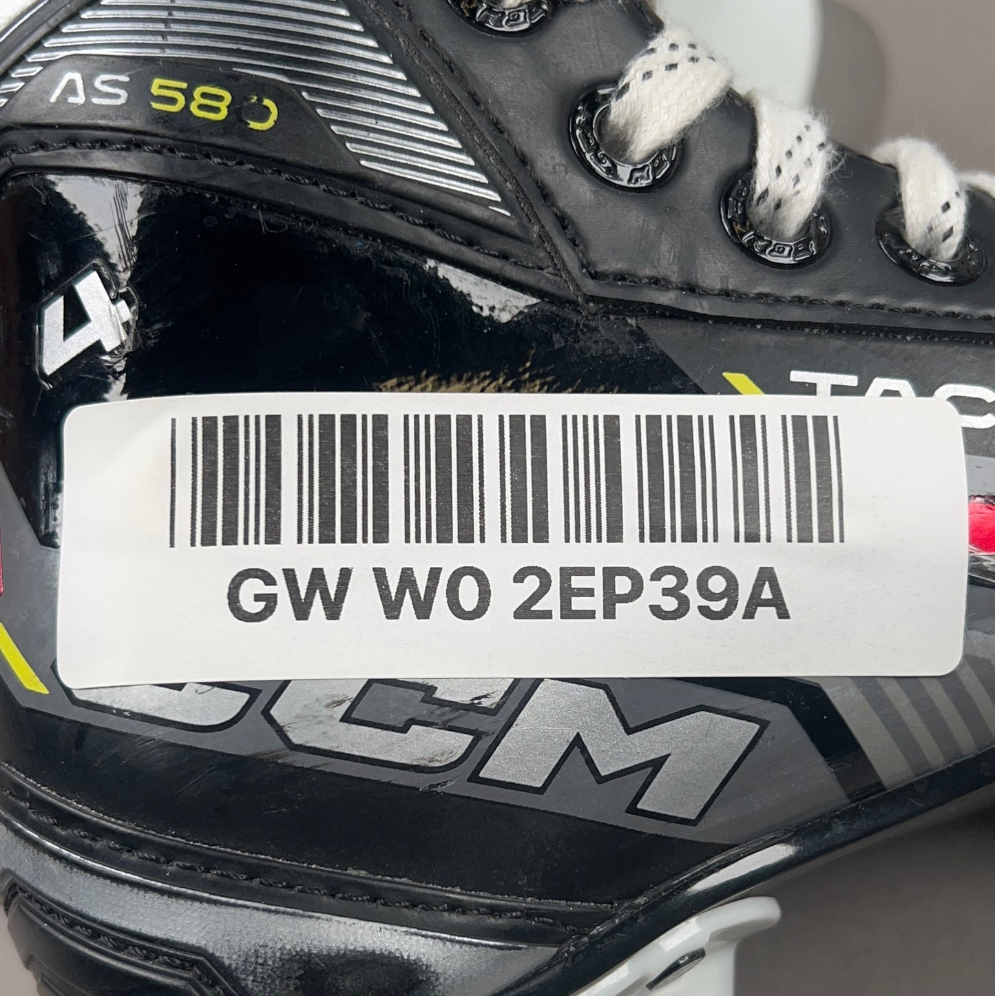 CCM Tacks AS 580 Size 11Y Youth Hockey Skates