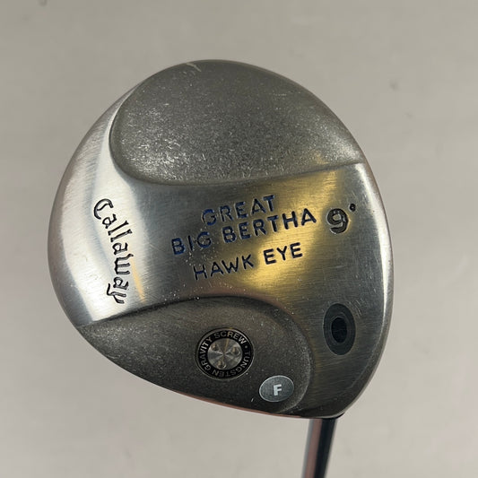 Callaway Great Big Bertha Hawk Eye 9° Right-Handed Driver Stiff Flex Shaft