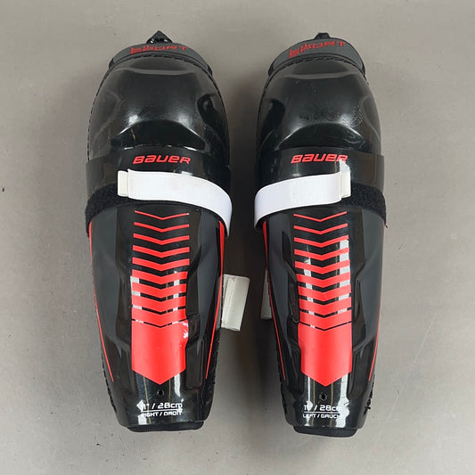 Bauer Lil' Sport Junior 11" Hockey Shin Guards