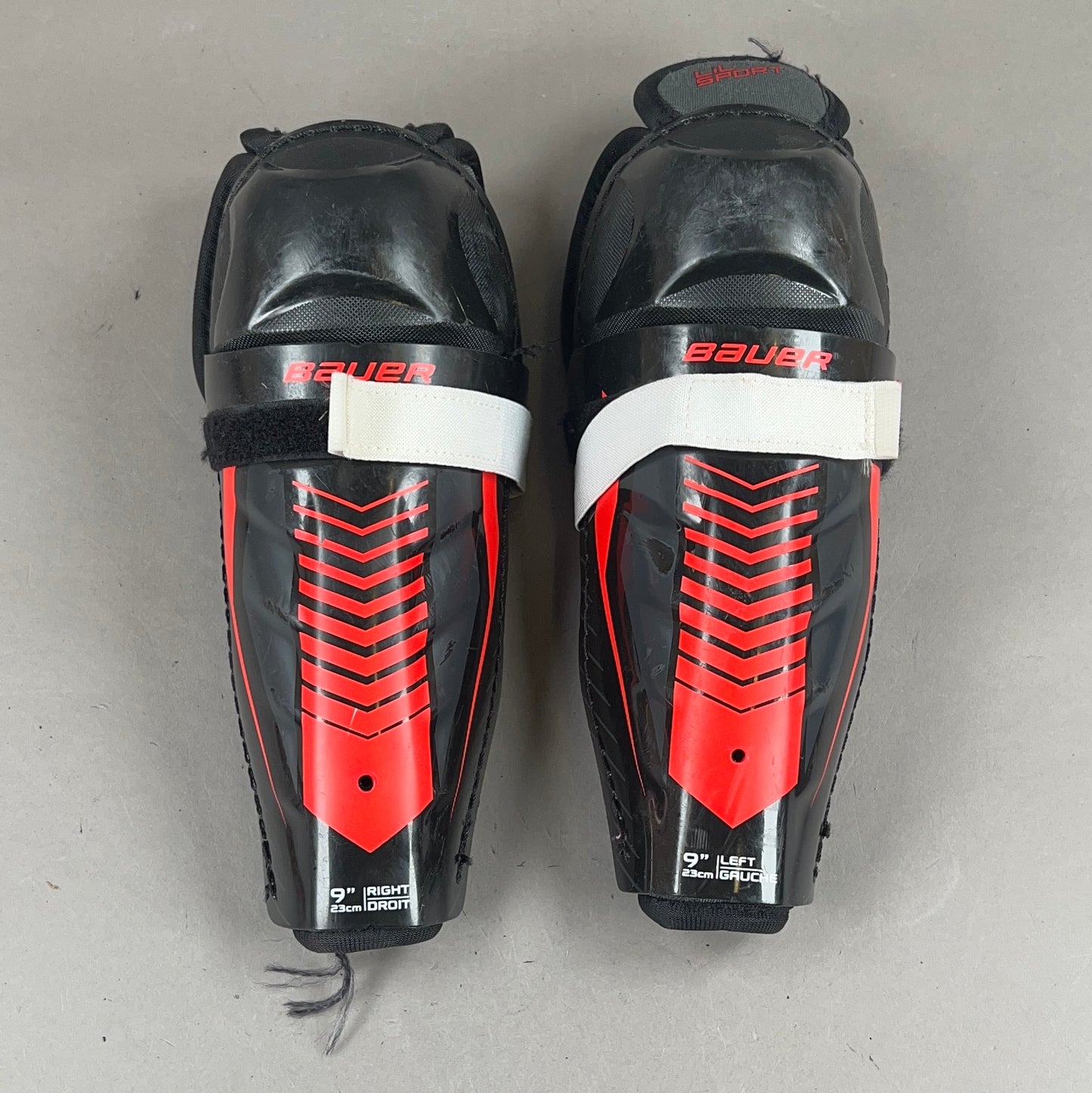 Bauer Lil' Sport Youth 9" Hockey Shin Guards