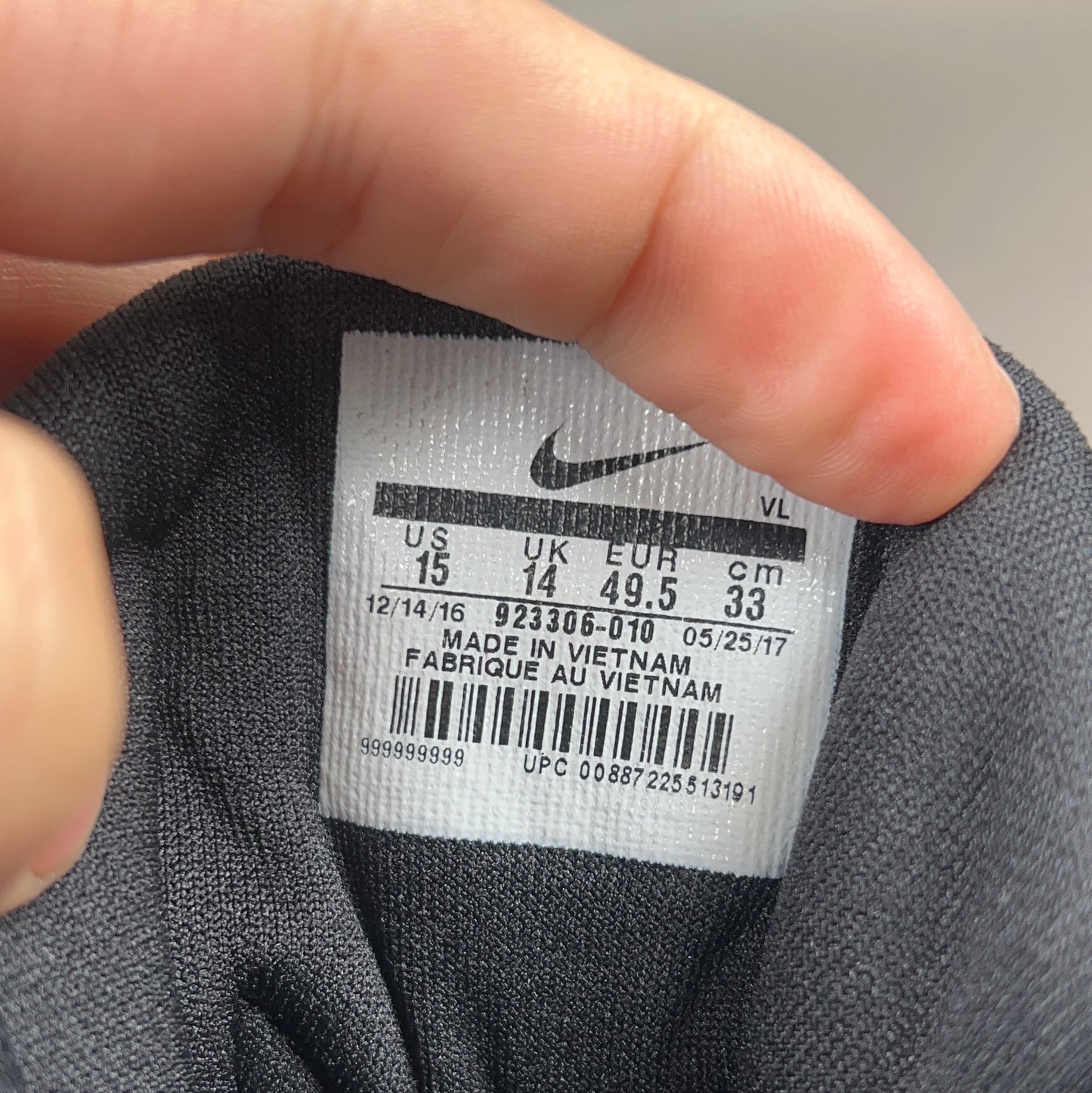 Nike Force Savage Pro Size 15 Football Cleats