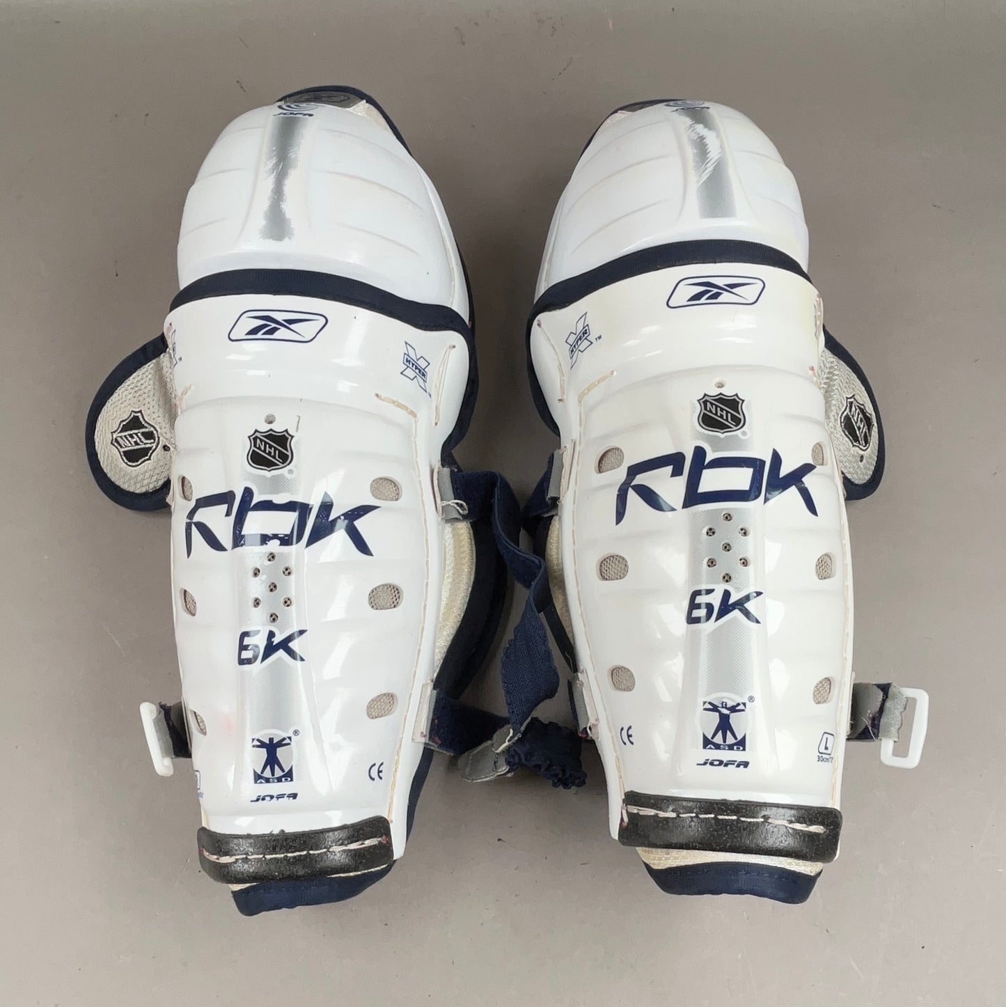 Reebok 6K Junior 12" Hockey Shin Guards