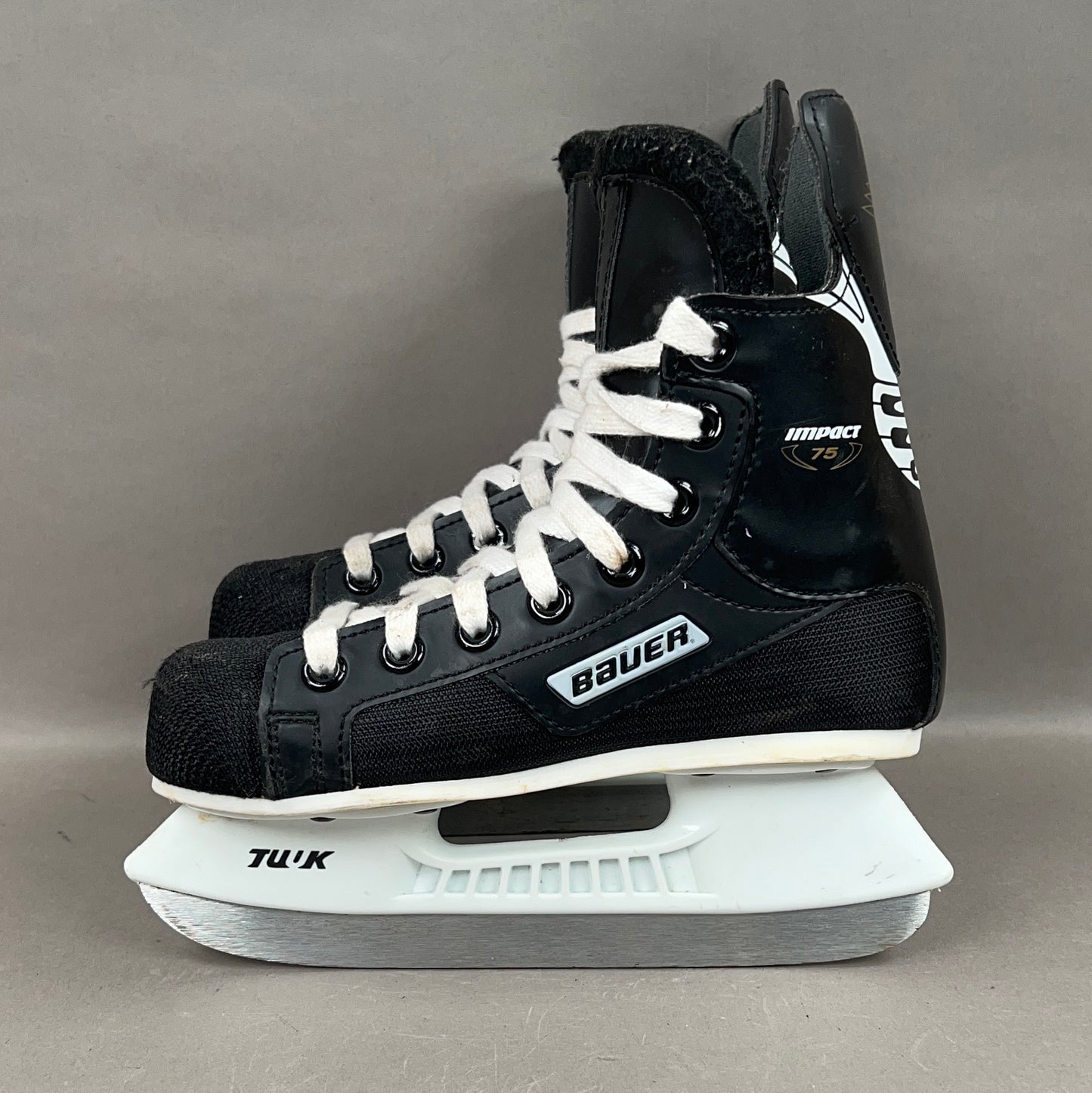 Bauer Impact 75 Size 13Y Vintage Youth Hockey Skates
