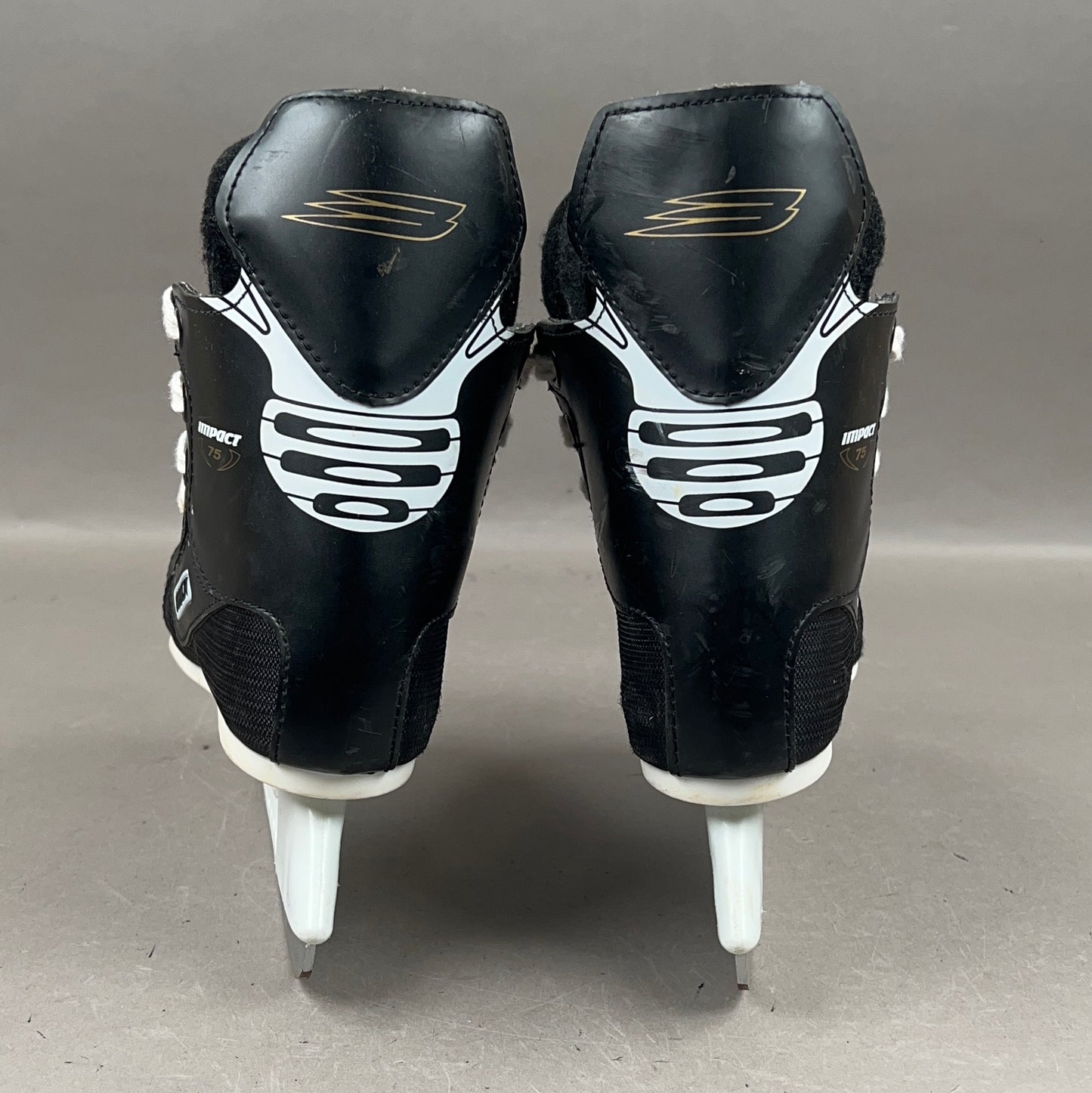 Bauer Impact 75 Size 13Y Vintage Youth Hockey Skates