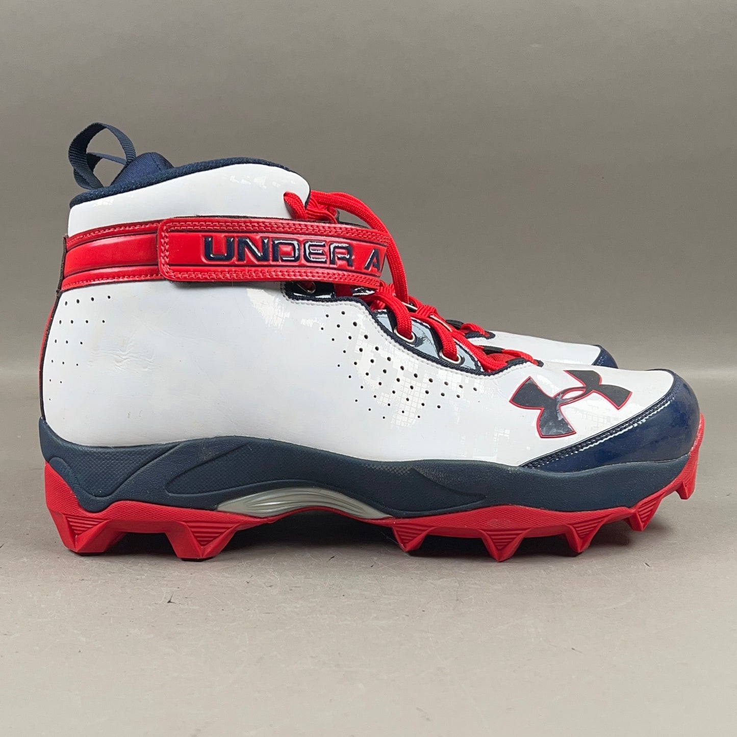 Under Armour Team-Issued Tom Brady TB12 Size 13 Football Cleats