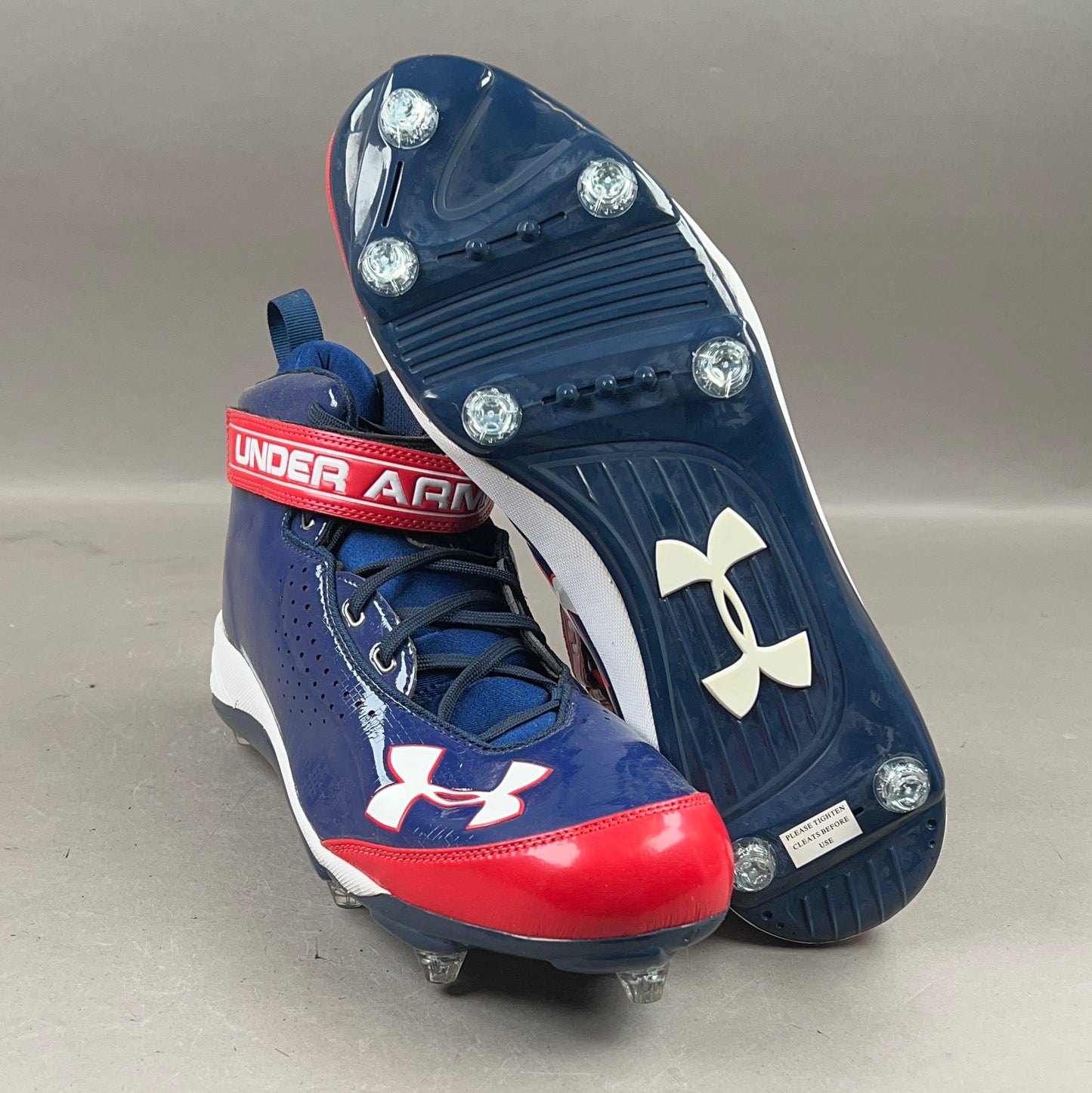 Under Armour Team-Issued Tom Brady TB12 Size 13 Football Cleats