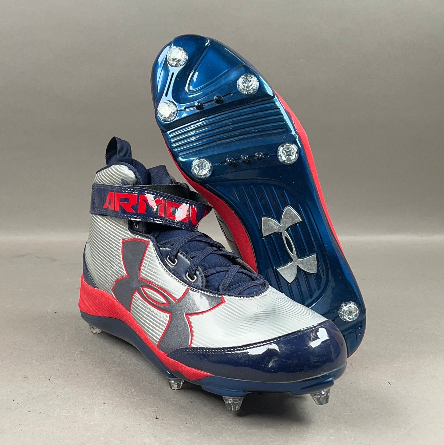 Under Armour Team-Issued Tom Brady TB12 Size 13 Football Cleats