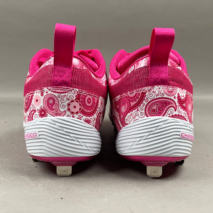 Under Armour Team Heater Low ST Mother's Day Size 12.5 Baseball Cleats