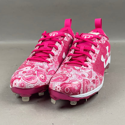 Under Armour Team Heater Low ST Mother's Day Size 12.5 Baseball Cleats