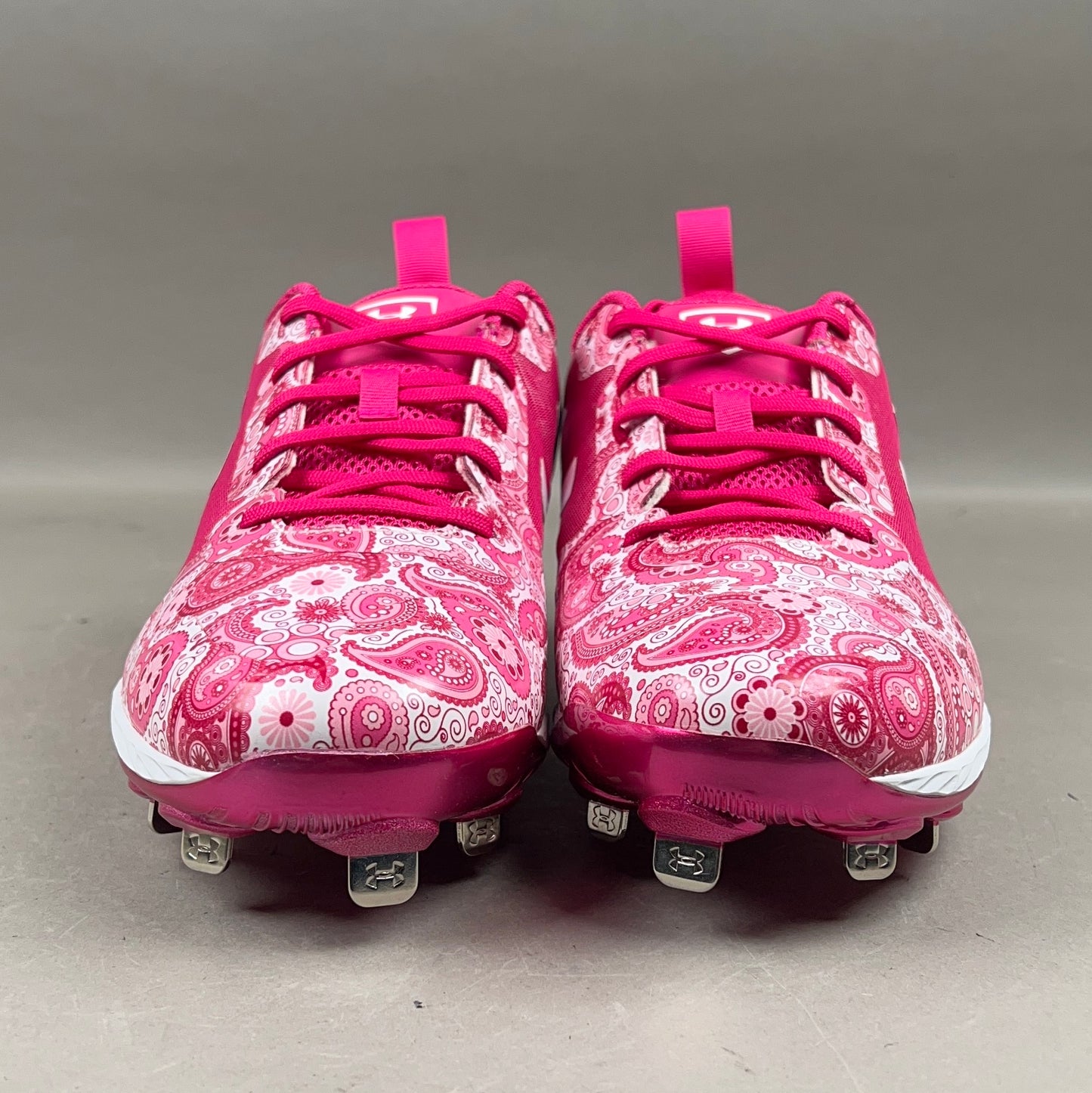 Under Armour Team Heater Low ST Mother's Day Size 12.5 Baseball Cleats