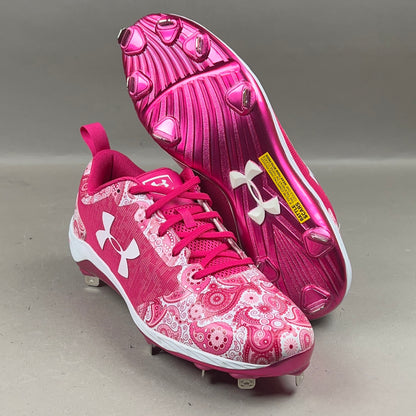 Under Armour Team Heater Low ST Mother's Day Size 12.5 Baseball Cleats