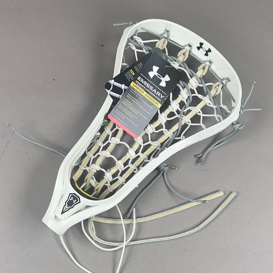 Under Armour Emissary Strung Lacrosse Head