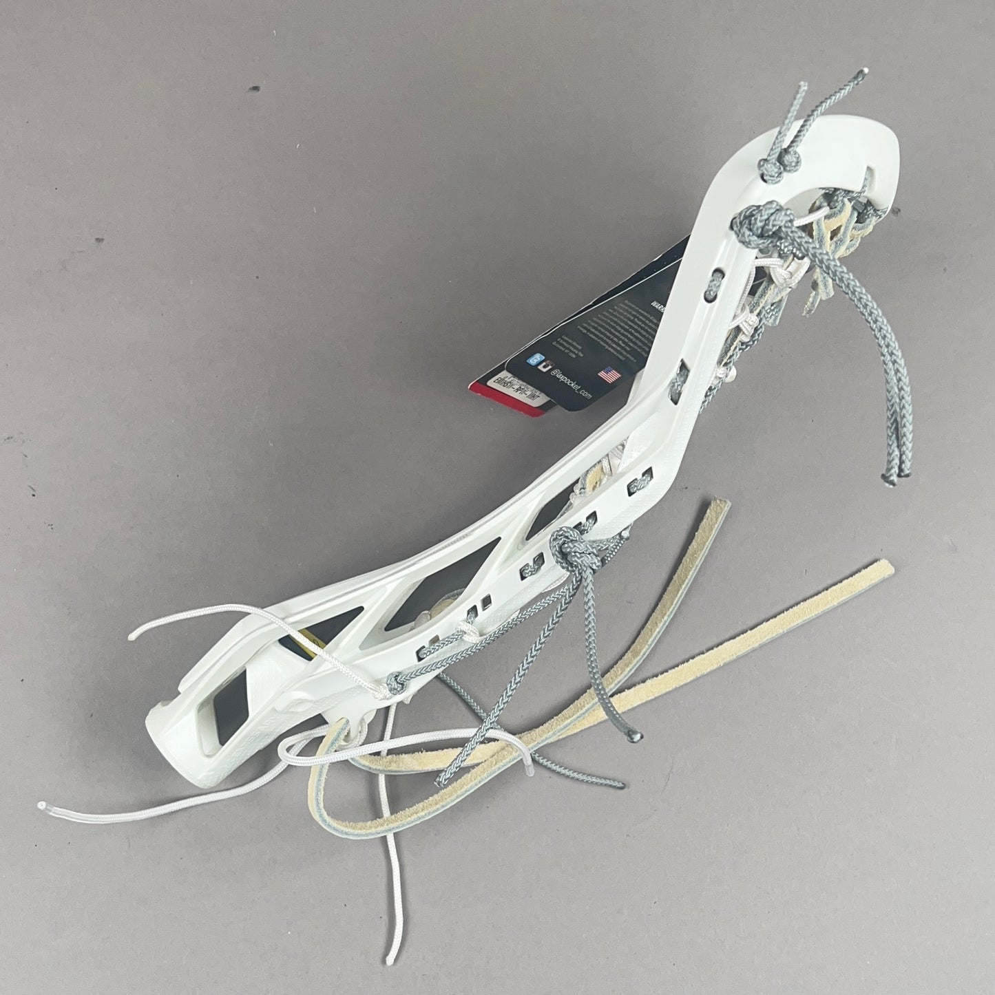 Under Armour Emissary Strung Lacrosse Head