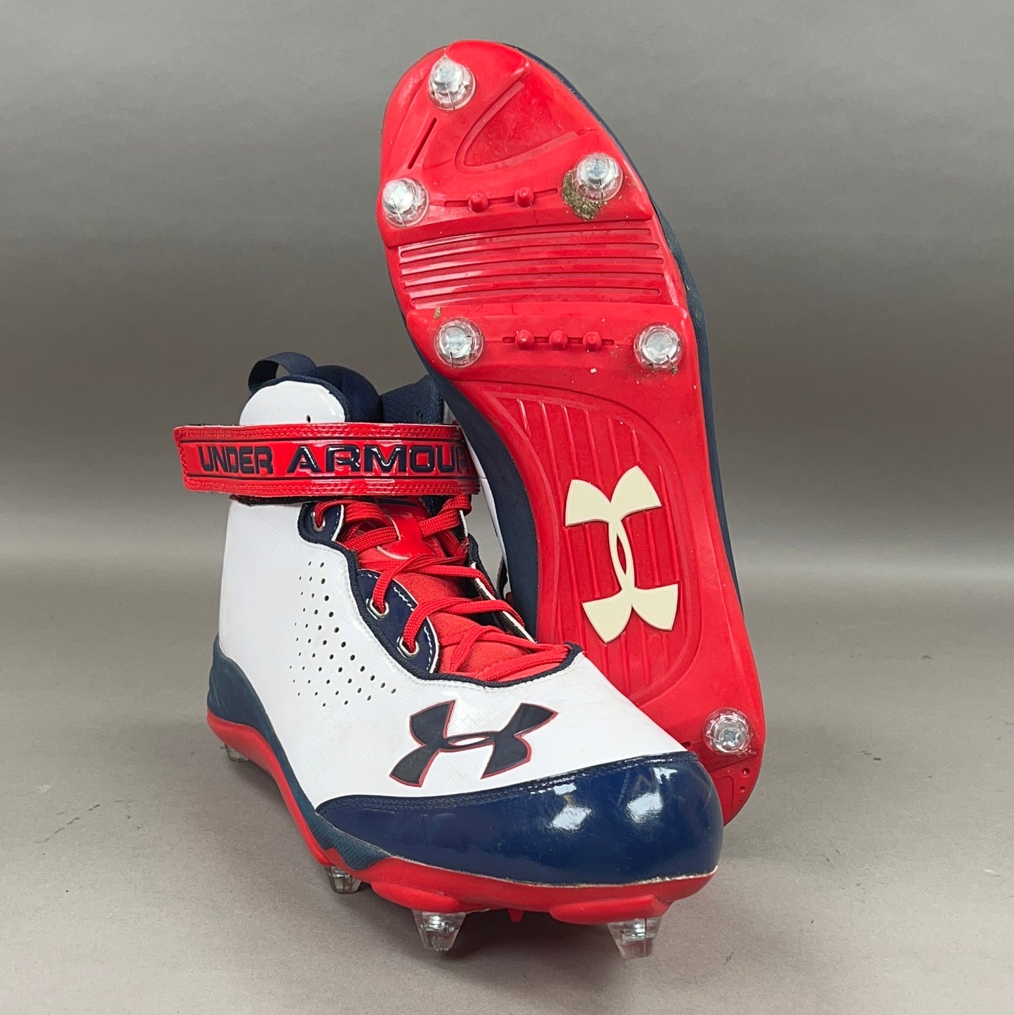 Under Armour Team-Issued Tom Brady TB12 Size 13 Football Cleats