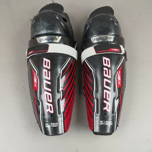 Bauer NSX Junior 12" Hockey Shin Guards