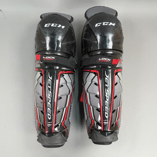 CCM Jetspeed FT 370 Senior 15" Hockey Shin Guards