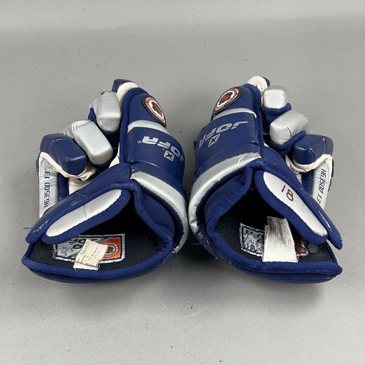 JOFA HG3500 Senior 13" Vintage Hockey Gloves