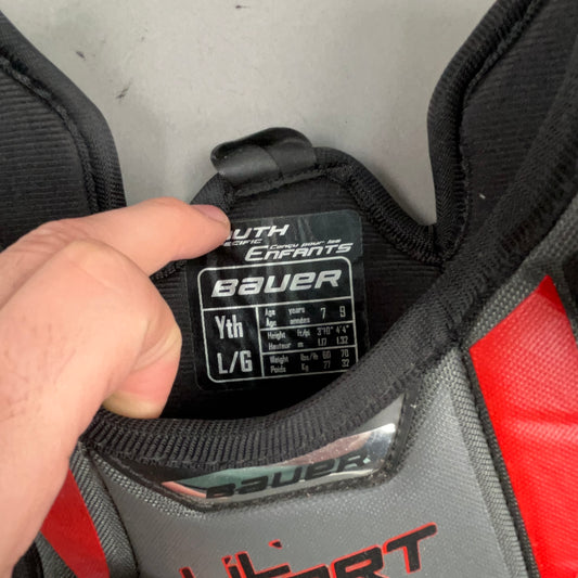 Bauer Lil' Sport Youth Large Hockey Shoulder Pads