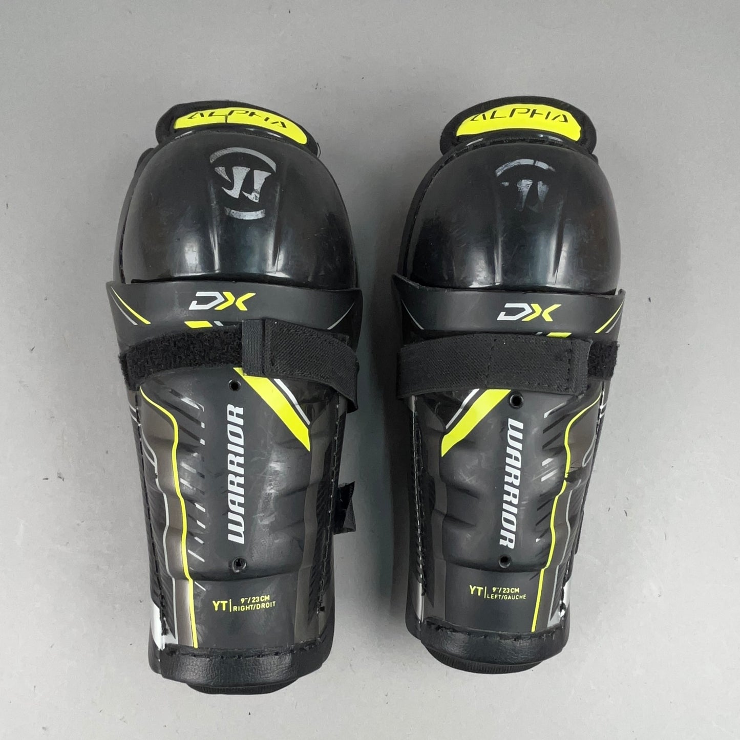 Warrior Alpha DX Youth 9" Hockey Shin Guards