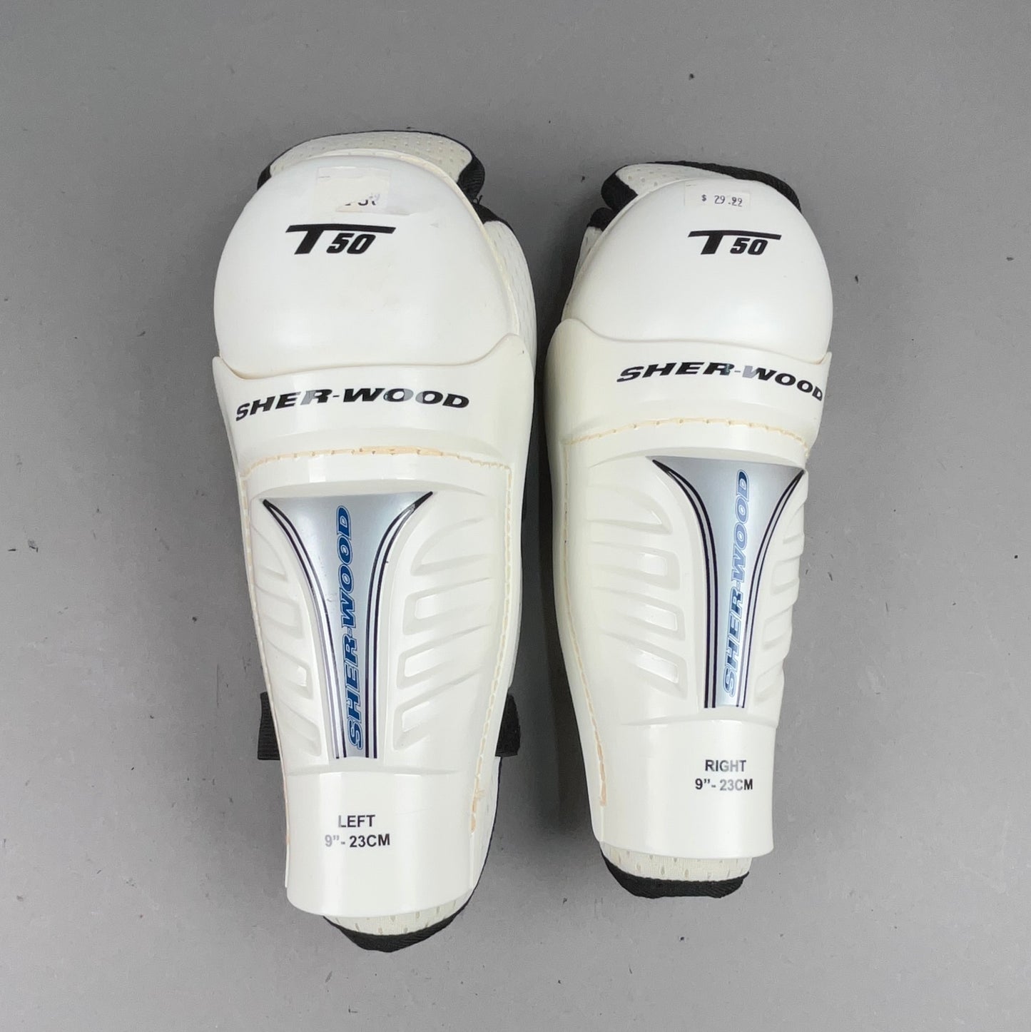 Sherwood T50 Youth 9" Hockey Shin Guards