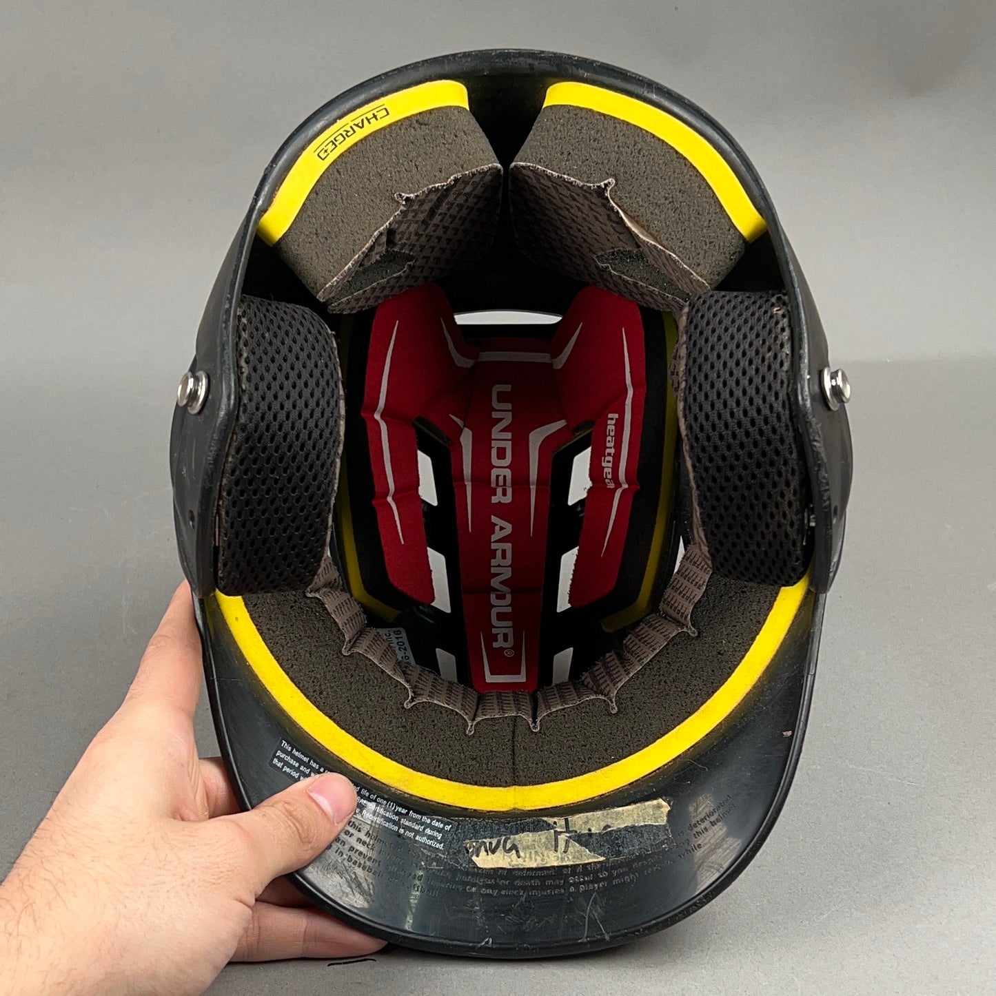 Under Armour UABH2-110 5 7/8" to 6 3/4" Youth Baseball Batting Helmet