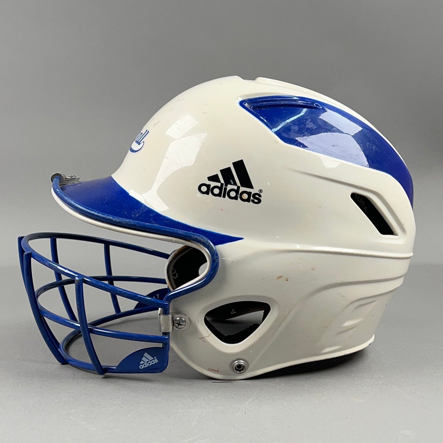 Adidas Trilogy Fast Pitch 6 5/8" to 7 5/8" Senior Softball Batting Helmet