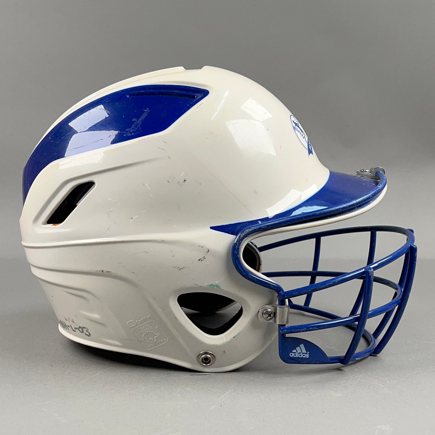 Adidas Trilogy Fast Pitch 6 5/8" to 7 5/8" Senior Softball Batting Helmet
