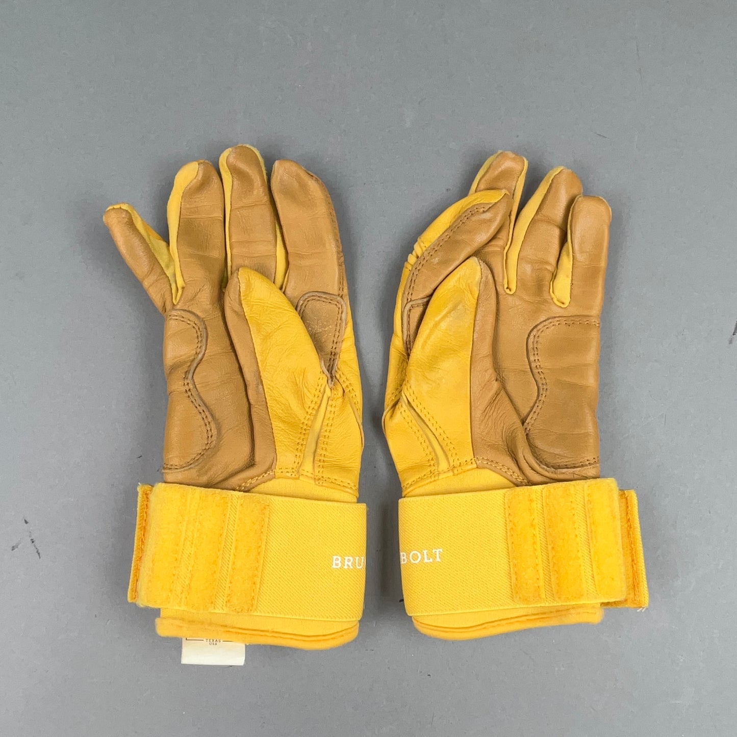 Bruce Bolt Original Premium Pro Long Cut Youth Large Batting Gloves