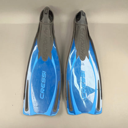 Cressi Reaction Pro Full Foot Size US Men 5-5 1/2 Scuba Fins