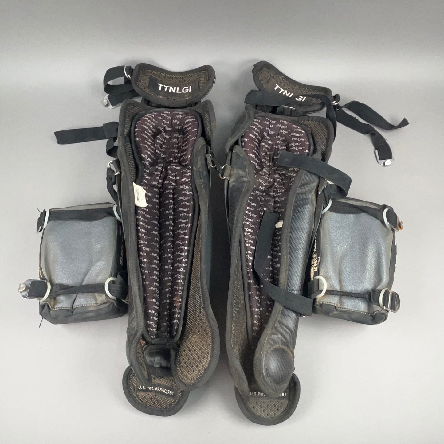 Easton Gametime Elite 17.5" Catchers Shin Guards