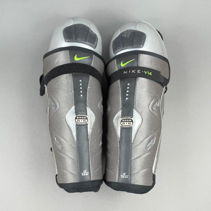 Nike Bauer V14 Intermediate 13" Vintage Hockey Shin Guards