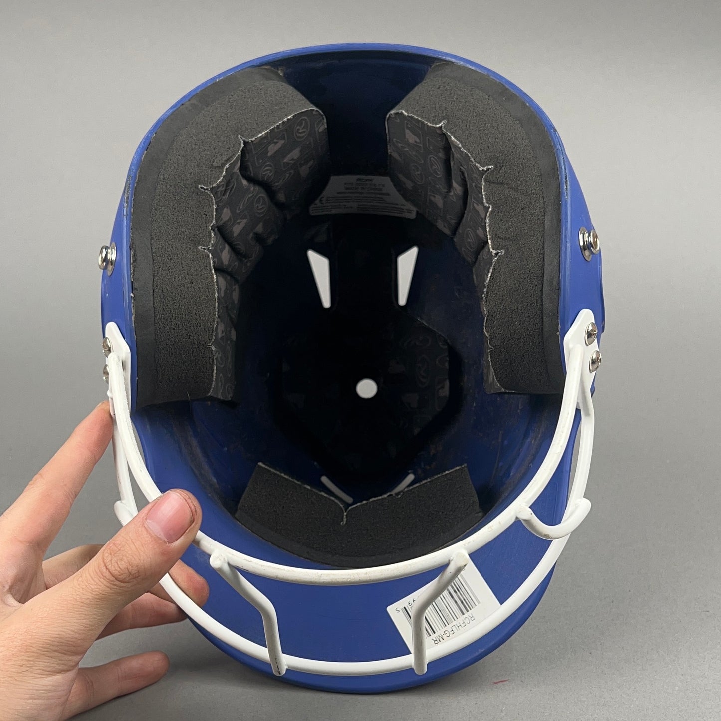 Rawlings RCFH OSFM 6 1/2" to 7 1/2" Junior Softball Batting Helmet