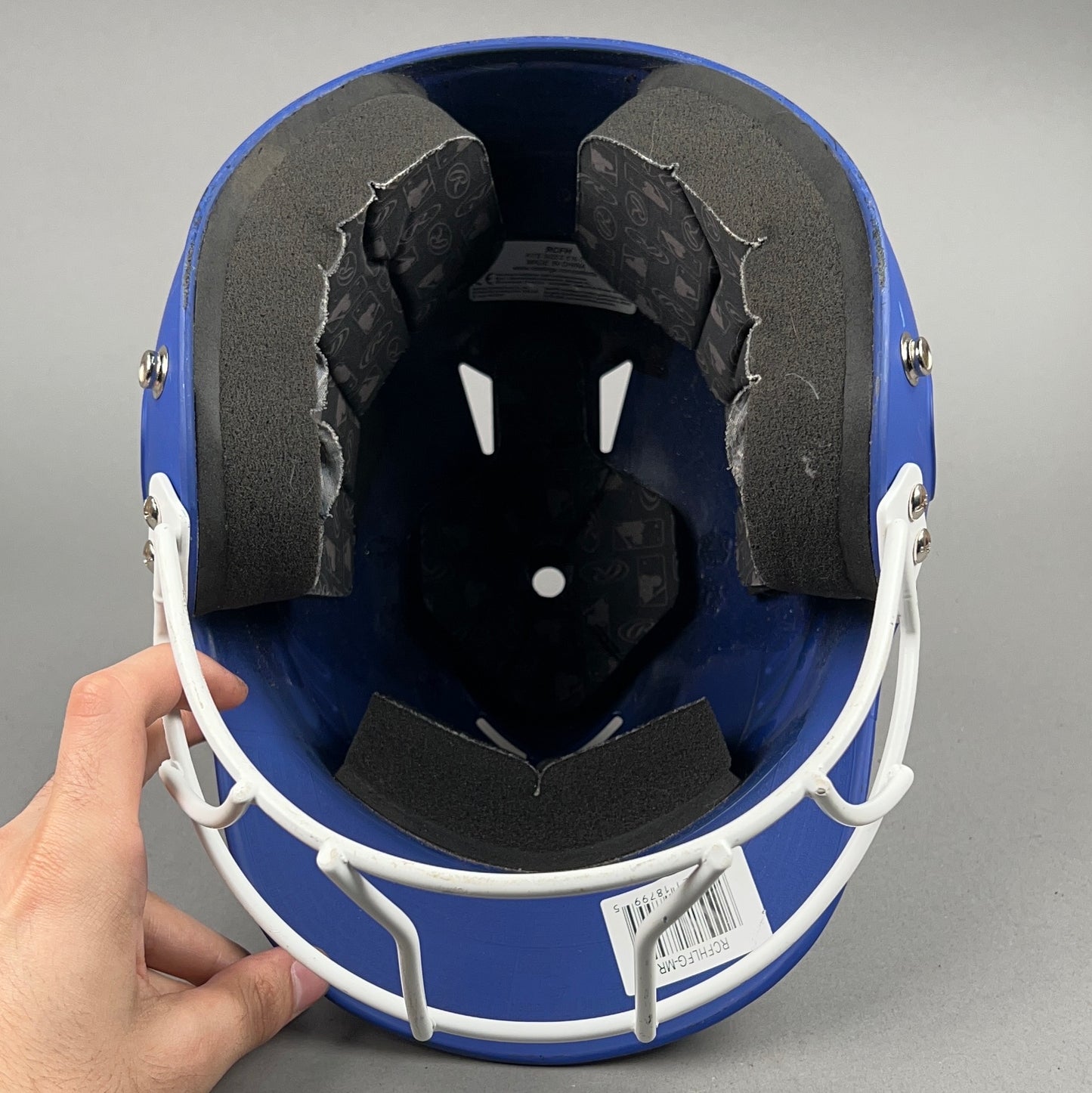 Rawlings RCFH 6 1/2" to 7 1/2" Junior Baseball Batting Helmet