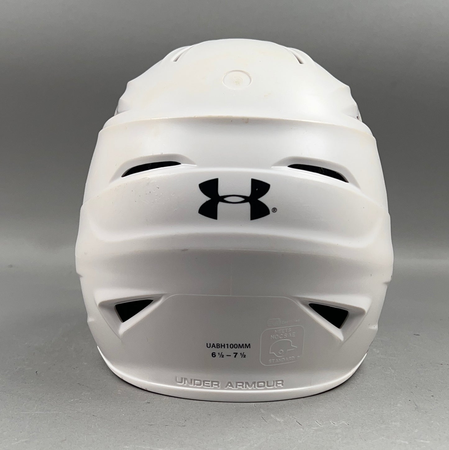 Under Armour UABH100MM M/L Adjustable 6 1/2" to 7 1/2" Senior Baseball Batting Helmet