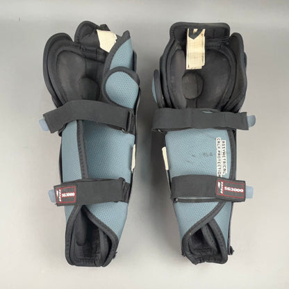 Bauer Supreme 3000 Senior 15" Vintage Hockey Shin Guards