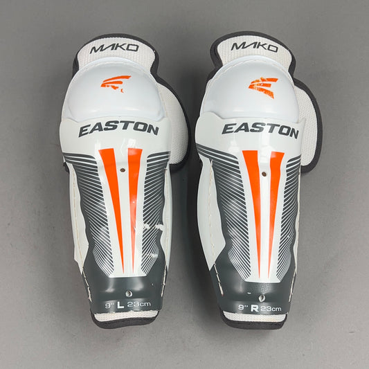 Easton Mako Youth 9" Hockey Shin Guards