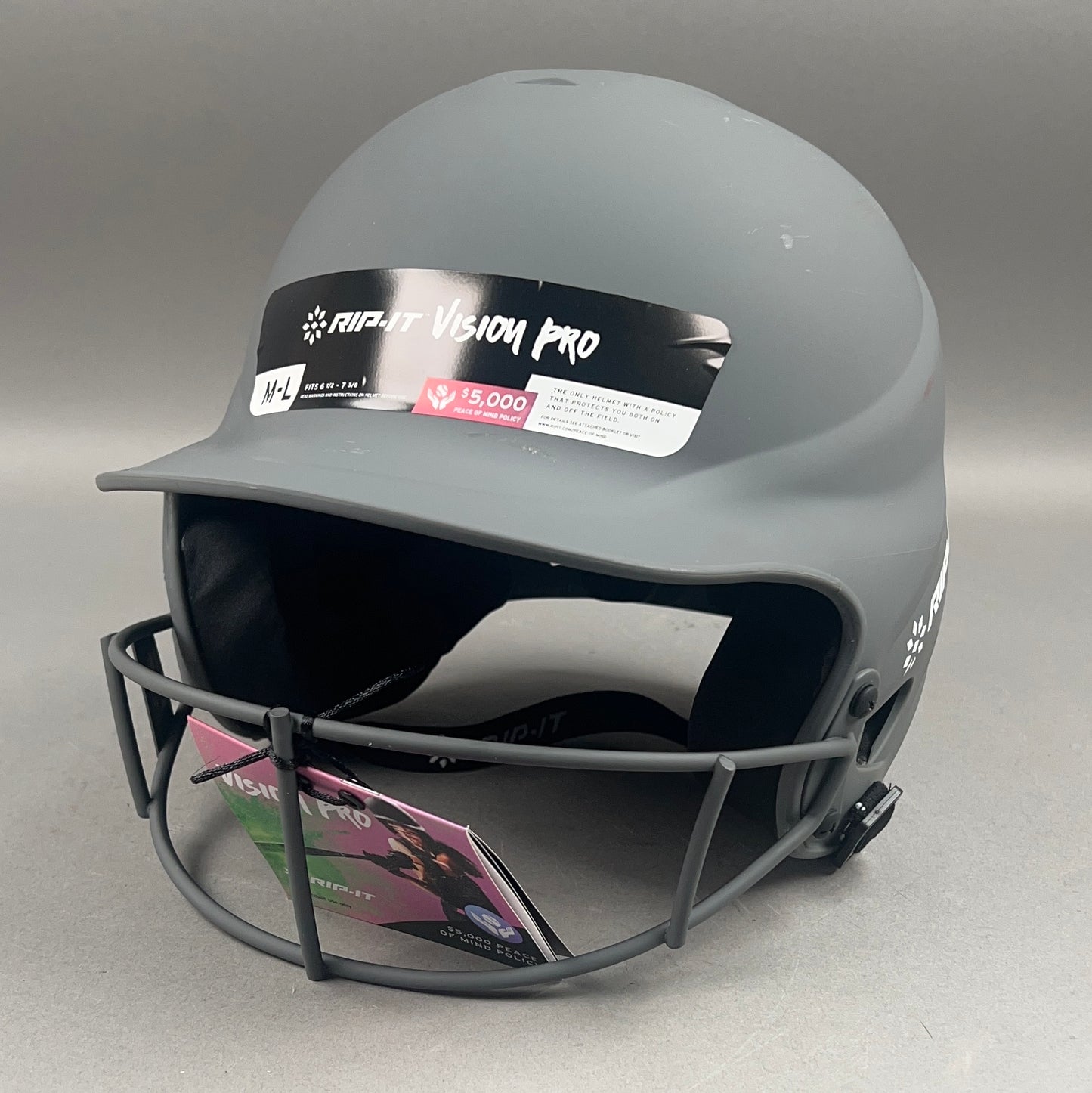 Rip-It Vision Pro M/L 6 1/2" to 7 3/8" Junior Softball Batting Helmet