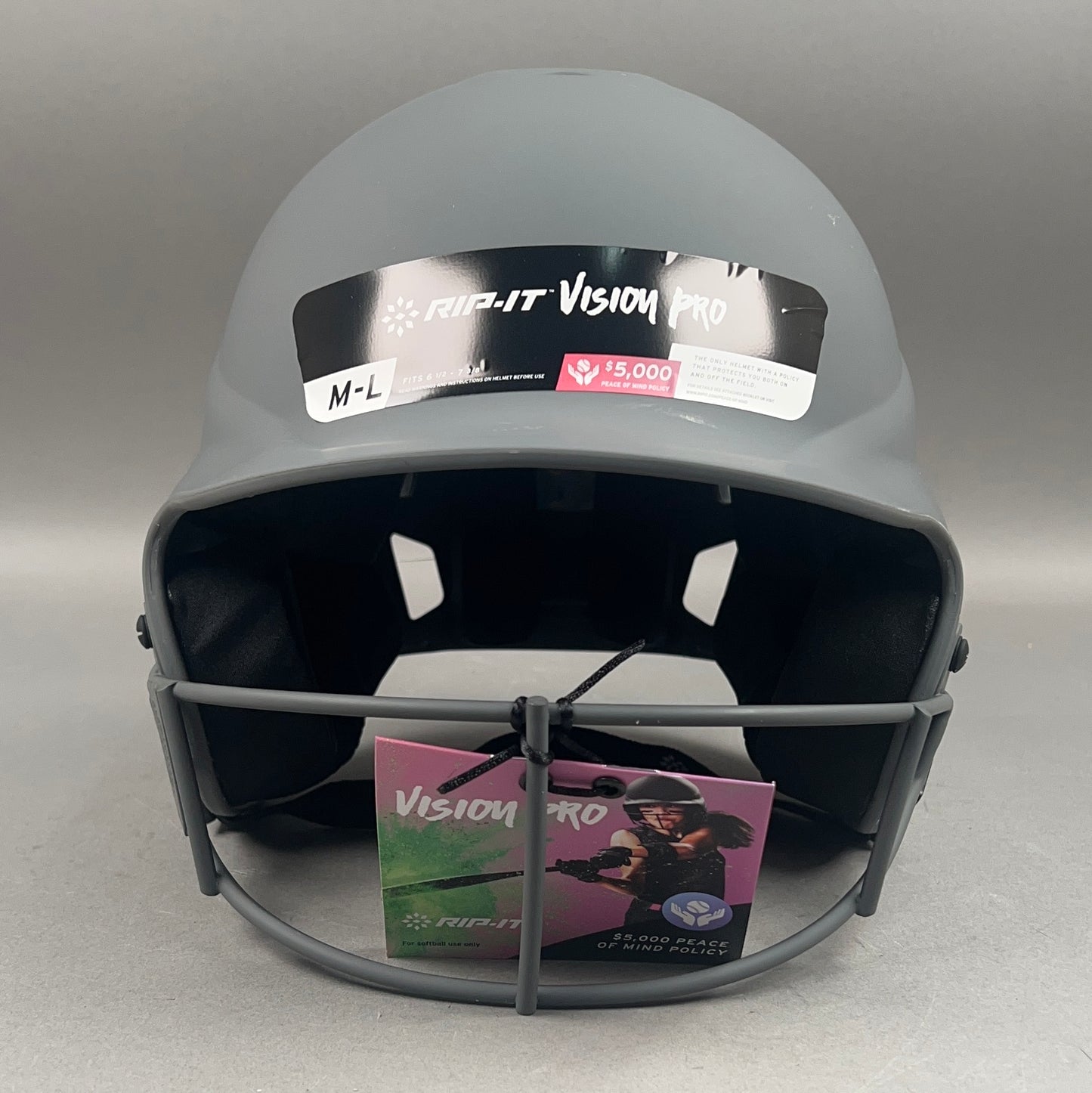 Rip-It Vision Pro M/L 6 1/2" to 7 3/8" Junior Softball Batting Helmet