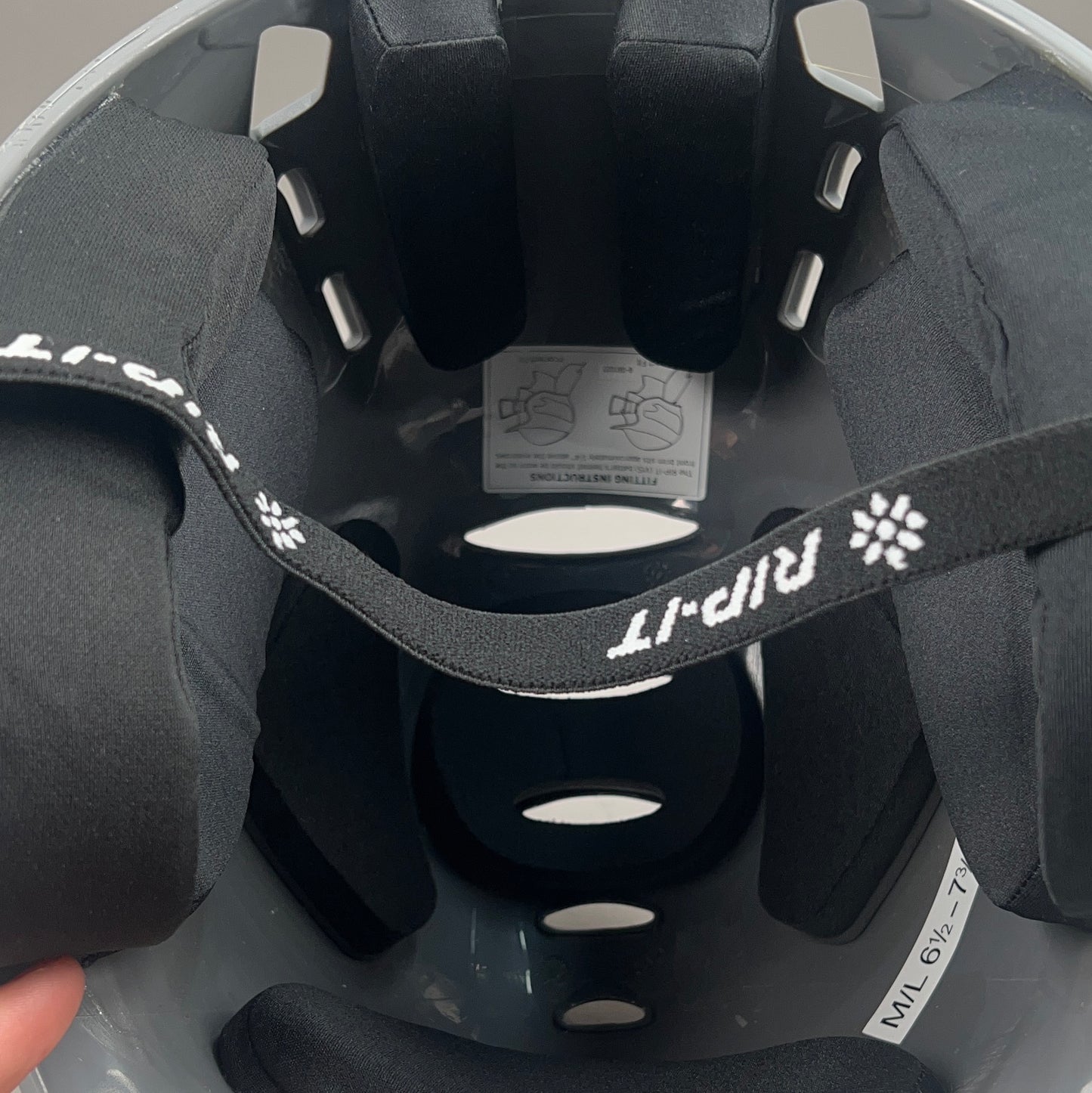 Rip-It Vision Pro M/L 6 1/2" to 7 3/8" Junior Softball Batting Helmet