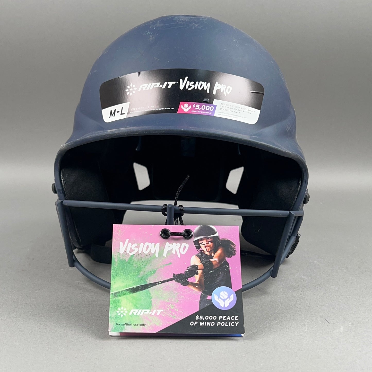 Rip-It Vision Pro M/L 6 1/2" to 7 3/8" Junior Softball Batting Helmet