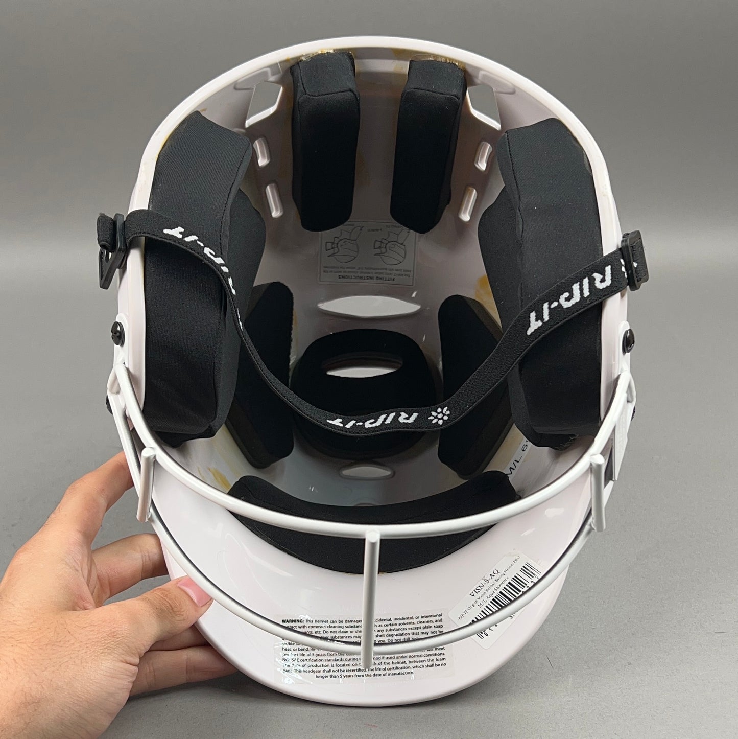 Rip-It Vision Pro M/L 6 1/2" to 7 3/8" Junior Softball Batting Helmet