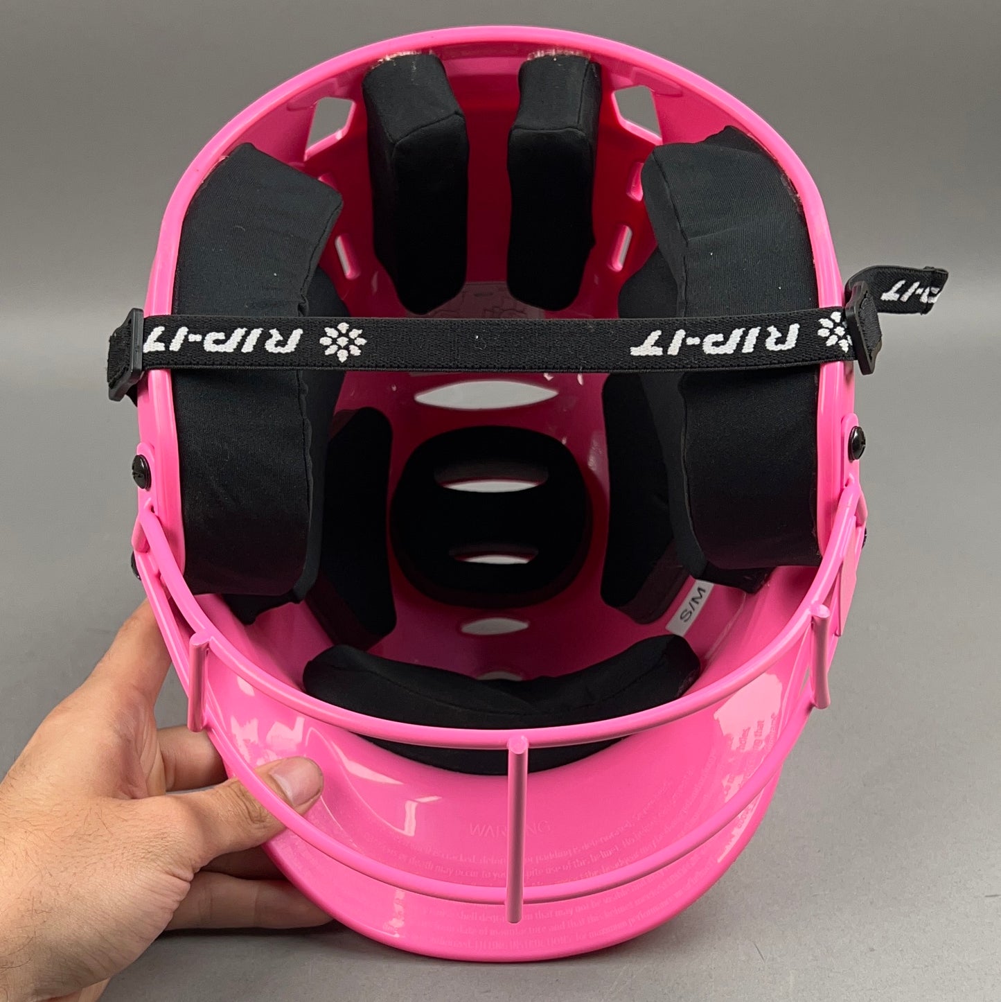 Rip-It Play Ball S/M 6" to 6 7/8" Youth Softball Batting Helmet