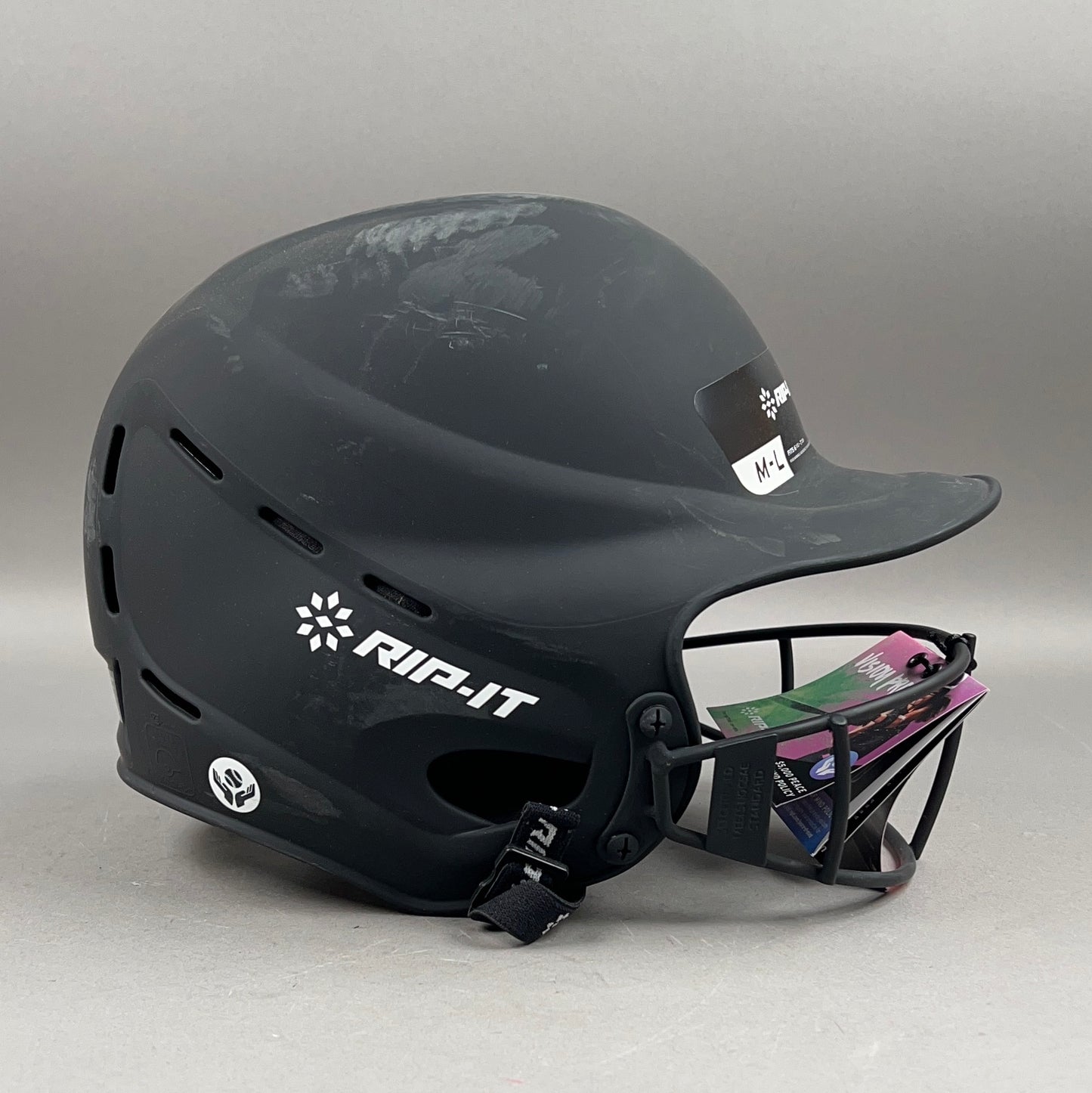 Rip-It Vision Pro M/L 6 1/2" to 7 3/8" Senior Softball Batting Helmet